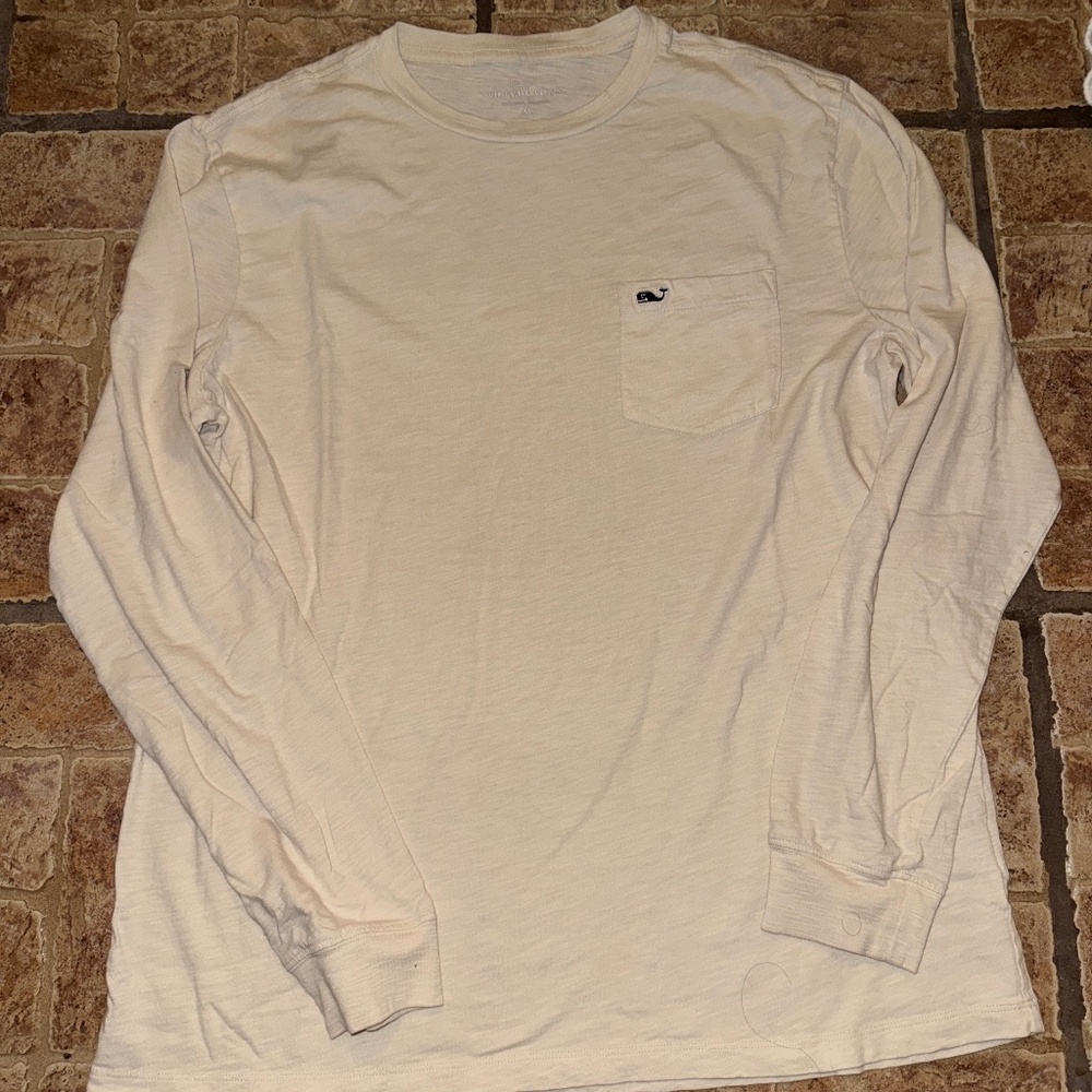 Mens Vineyard Vines Medium Pocket Long Sleeve T